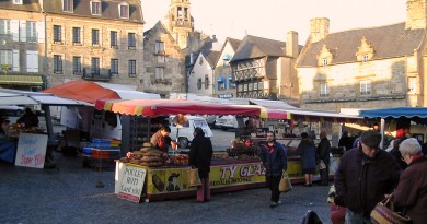 Visita virtuale al mercato di Saint Renan